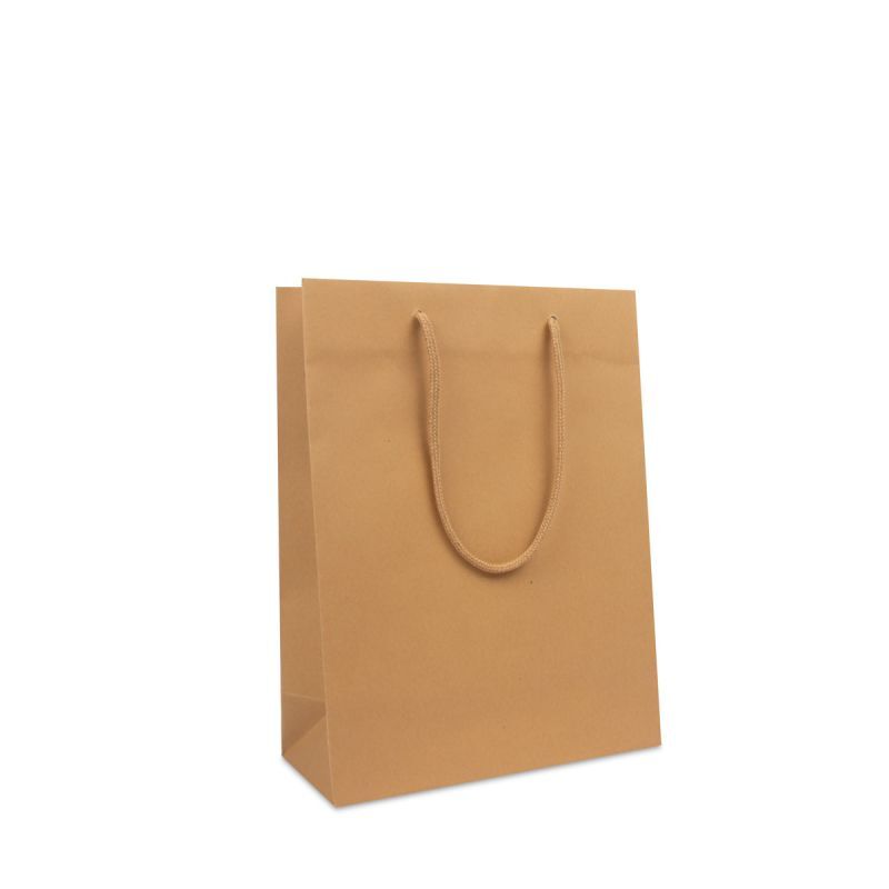 DPK117 - Luxe papieren tassen - Kraft - Bruin